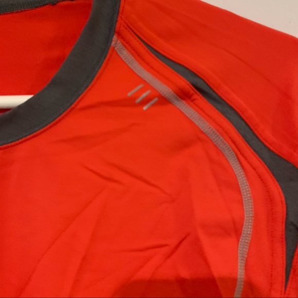 Lululemon Athletica Vent Mens Medium M Red Shirt Long Sleeve Athletic Gym - Picture 8 of 10